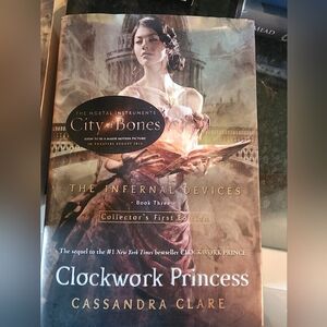Clockwork Princess hardcover first edition signed